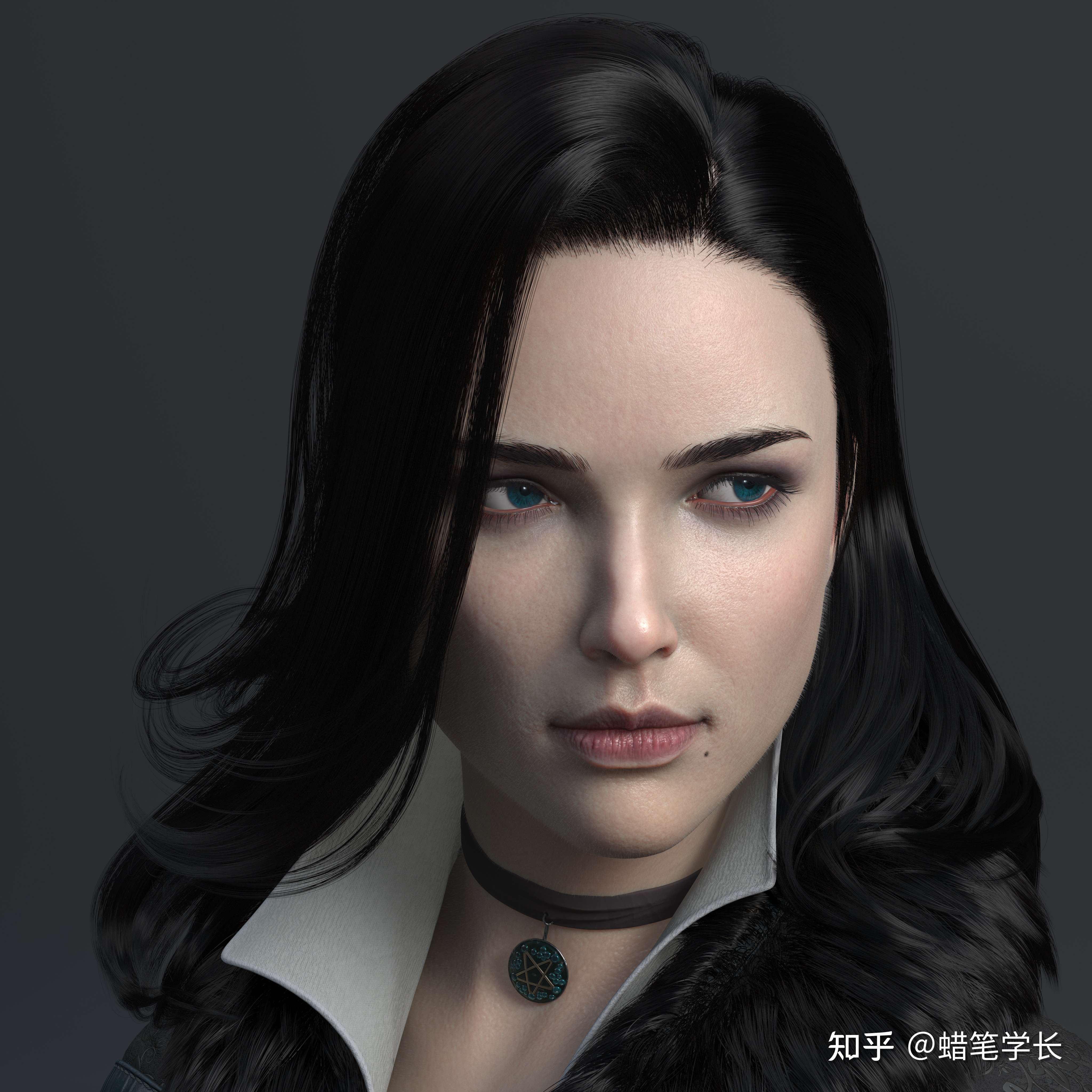 蜡笔学长 的想法: 巫师3,叶奈法模型! 四月cg角色班要开启… - 知乎