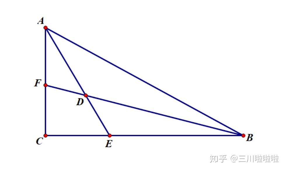 直角三角形内知道两个锐角的角平分线长度,怎么求斜边?