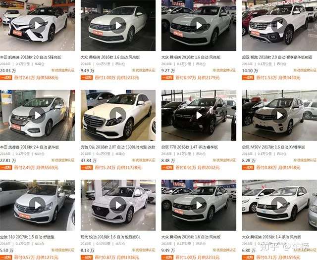 为什么现在二手车市场里的准新车越来越多 捡漏还是上当 知乎