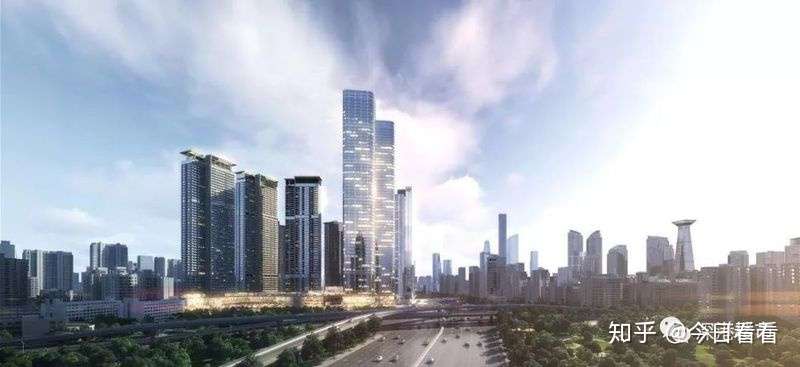 中洲湾丨福田cbd超百万都会巨著湾美无尽 预见未来 知乎