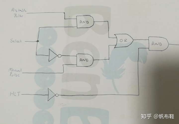 C05. 完成计算机主脉冲逻辑布线
