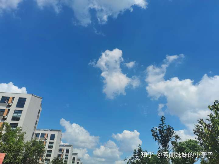 可以留下一张天空白云的照片吗?