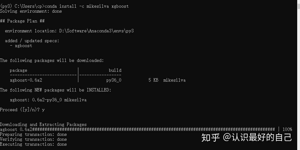 conda install xgboost conda install xgboost