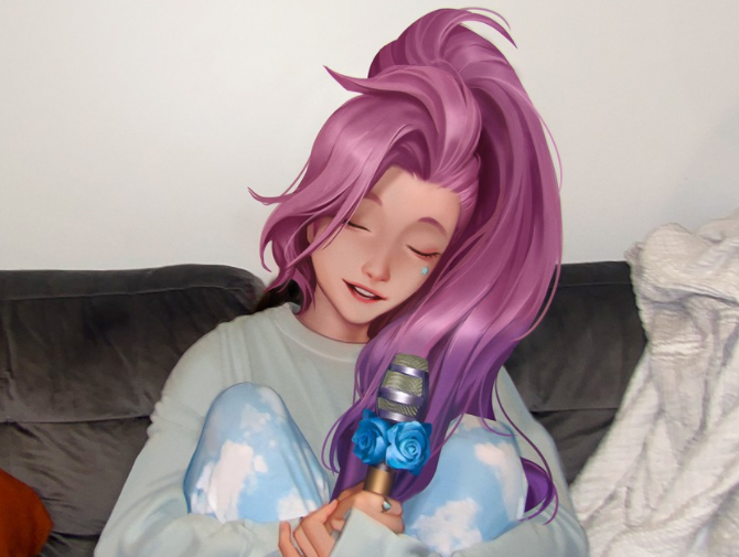 对这样一个前期宣传几乎没有(好像都给了seraphine)的新英雄,大多数