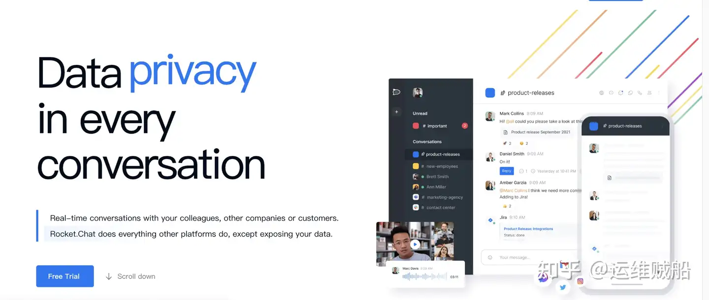 取代微信 Rocketchat开源聊天应用搭建教程 知乎