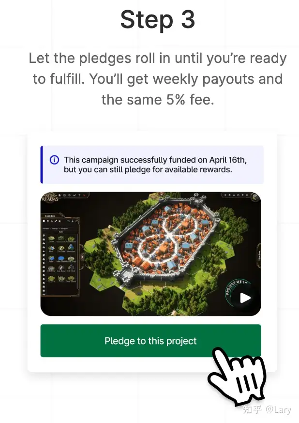 Kickstarter上线Late Pledges！详细介绍及操作细节！插图2