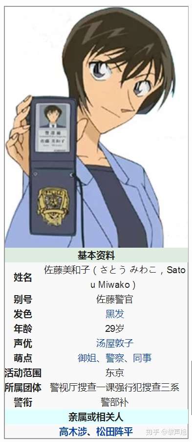 名柯 探究主角群的初登场 警方 一 知乎