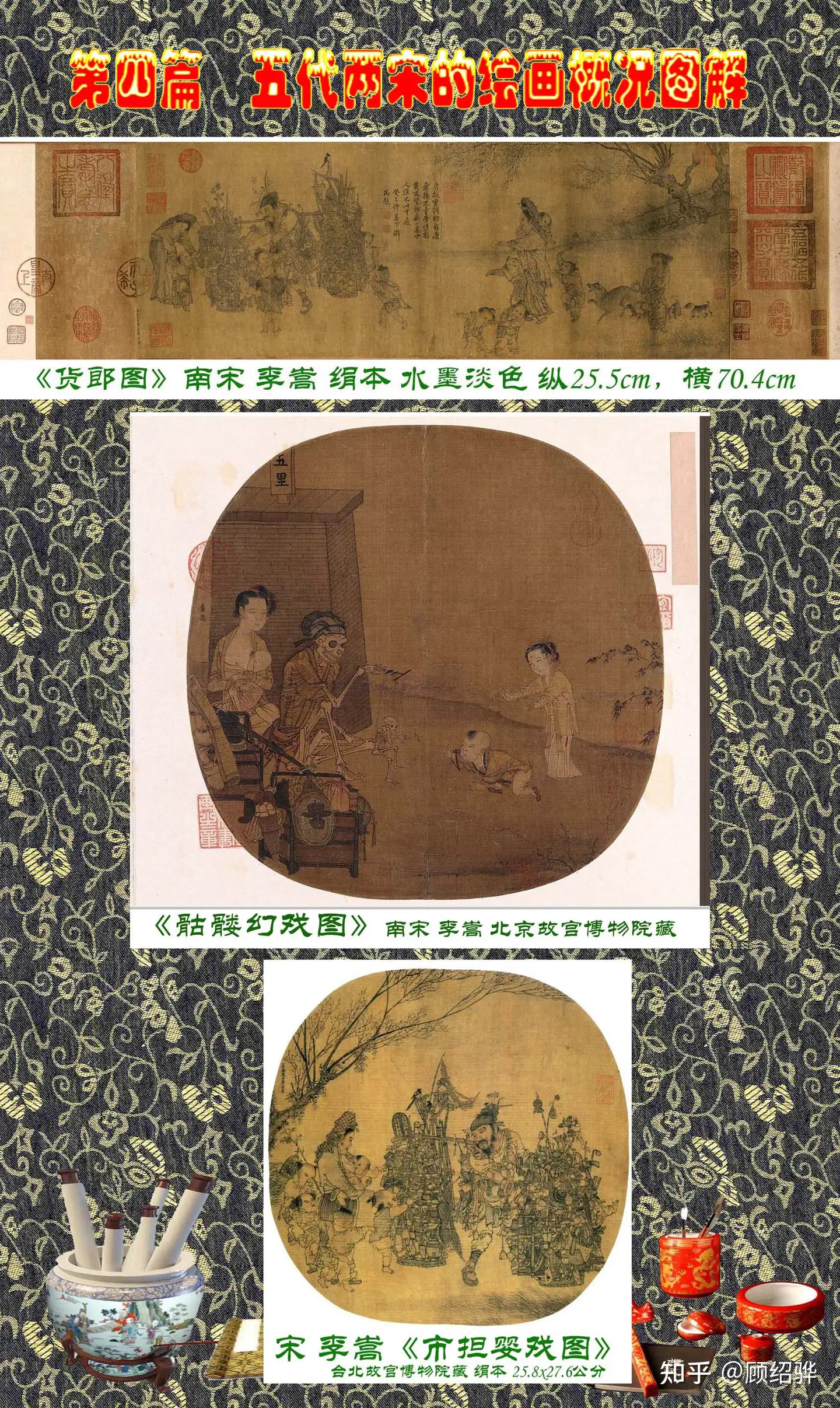 顾绍骅编辑中国画知识普及版第四篇五代两宋的绘画概况下半部分五- 知乎