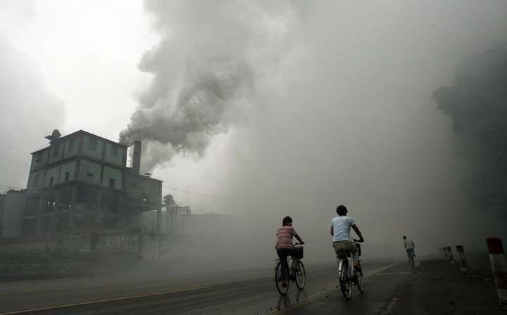 有哪些关于环境污染比较震撼的图片或资料数据?