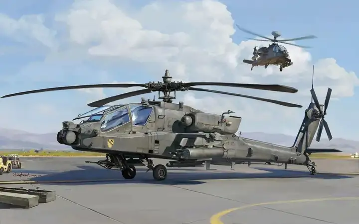 美国贝尔"ah-64阿帕奇"直升机 - 知乎