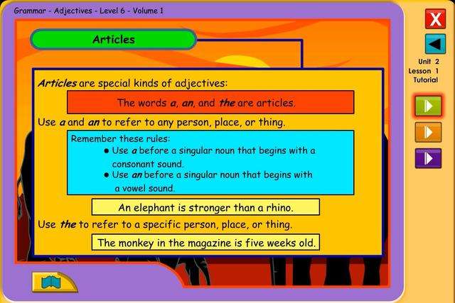 美国小学英语6级2单元1课语法形容词冠词和指示形容词 知乎