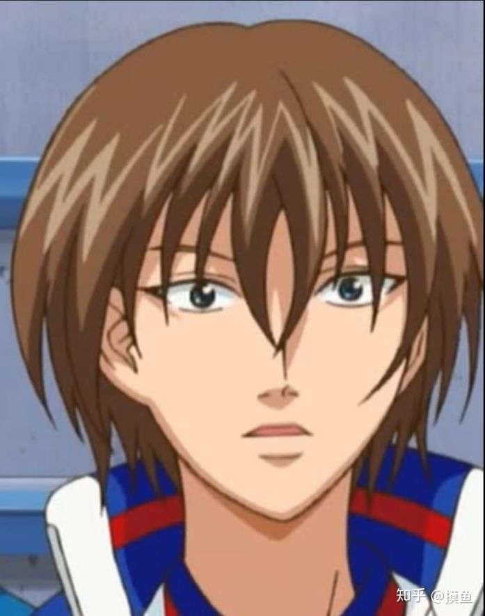 是重新看网球王子的时候截下来的不二周助睁眼图.