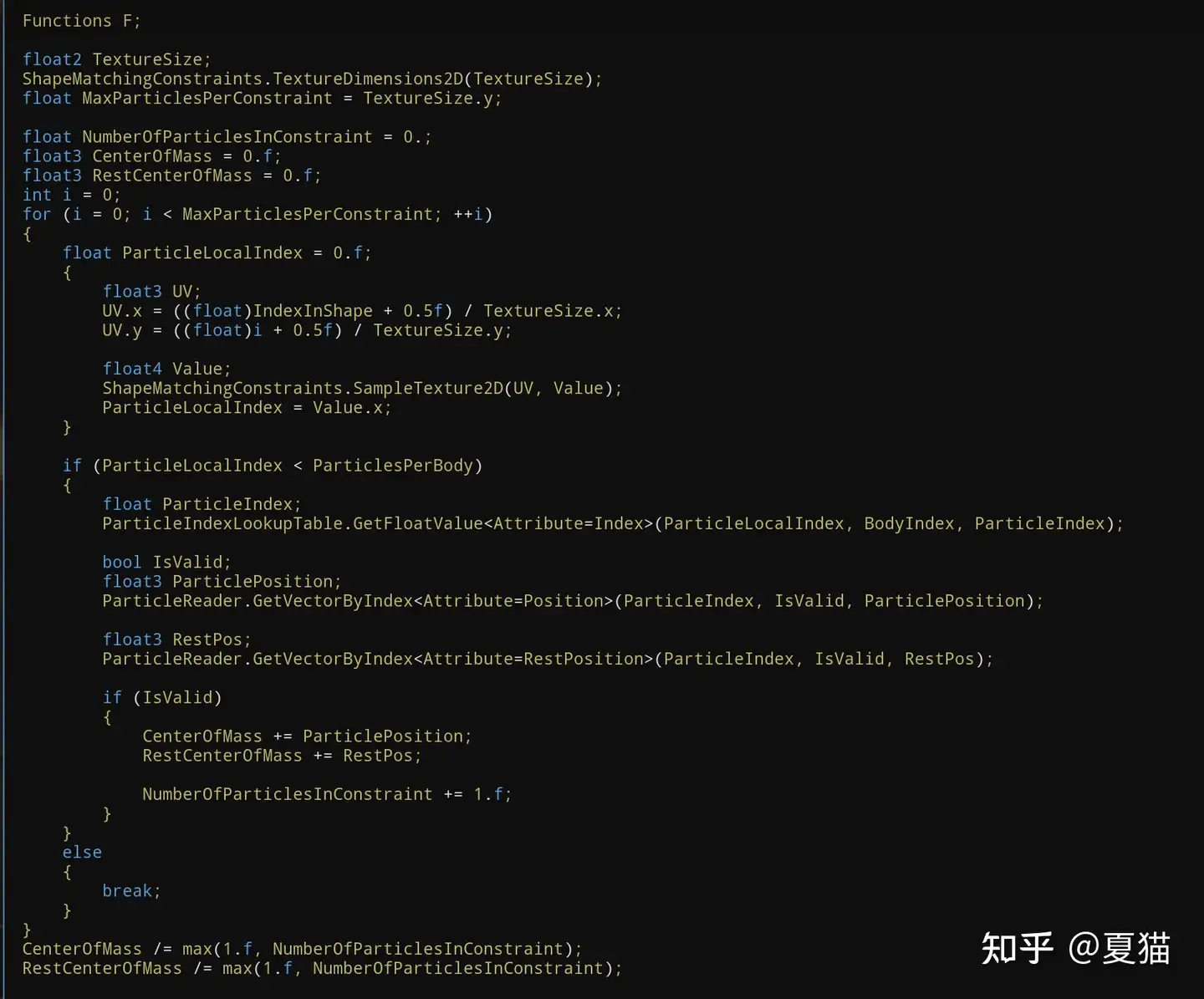获取当前点和他的约束点的现在位置,然后平均位置,原始点也要,原始点可以直接用initial position