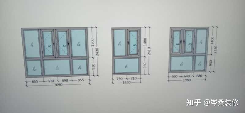 门窗槽口宽度和高度图图片