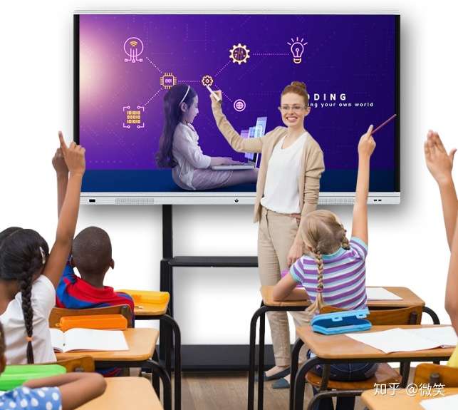 多媒体触摸一体机厂家教学应用是有什么屏幕