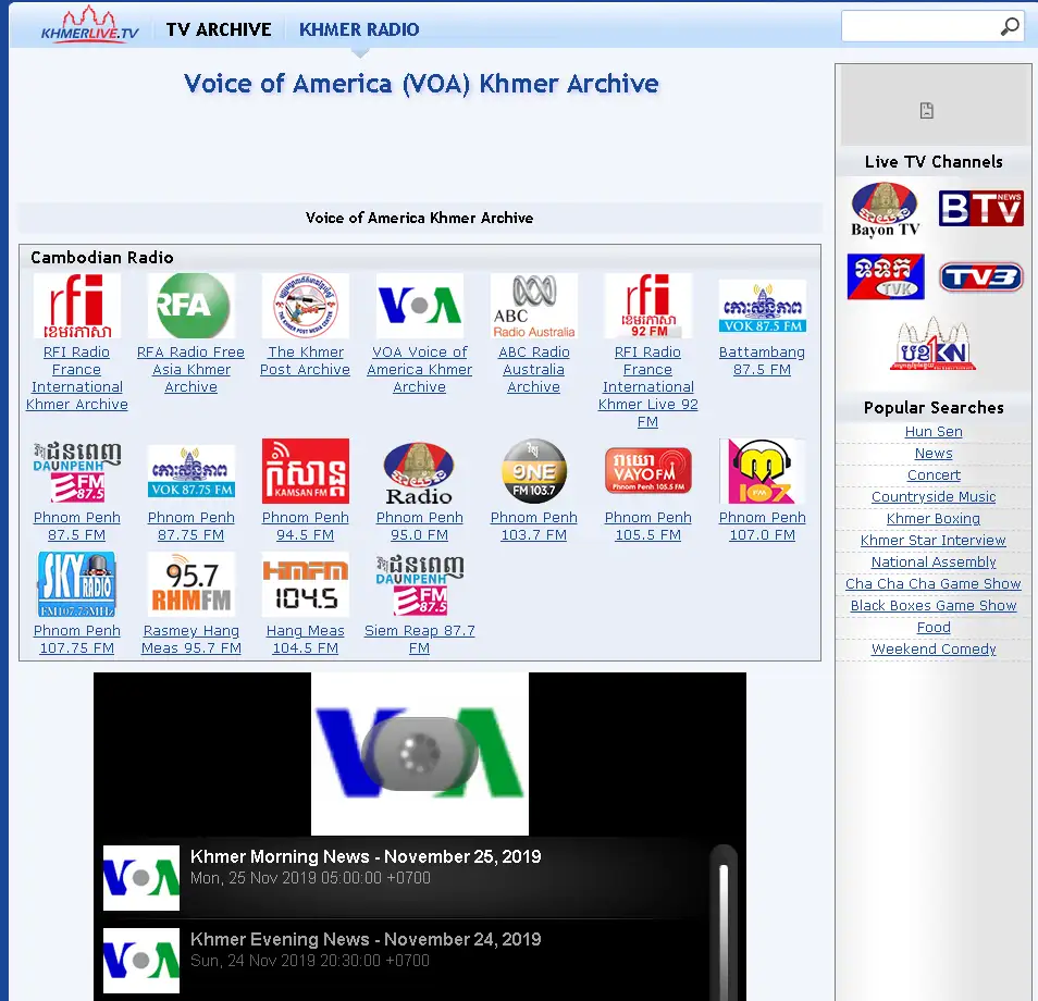 Khmer live best sale tv online