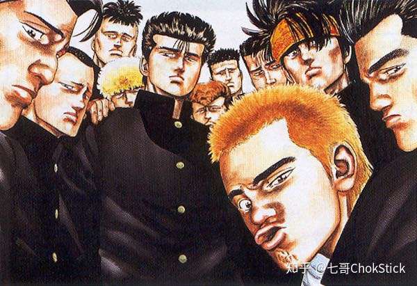 了解日本暴力文化 从这7 个飞机头漫画狠角色开始 知乎