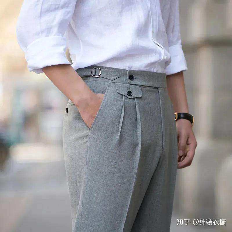 西裤的正确穿法 你穿对了吗 知乎