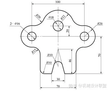 手绘机械制图基础知识图片