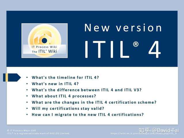 Itil从v3到v4 这是新的itil 知乎