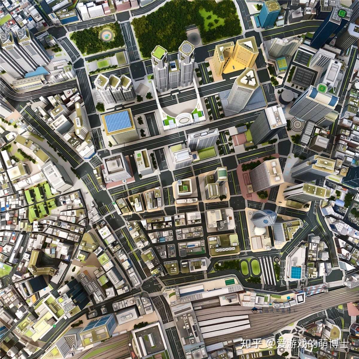 日本手工界藏龙卧虎 达人花费四年用纸制作出了整个新宿 知乎