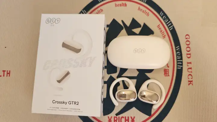 QCY GTR2开放式无线耳机-挂耳亲肤，越级音质