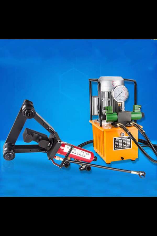 手提式液压钢筋弯曲机,效果非常好.