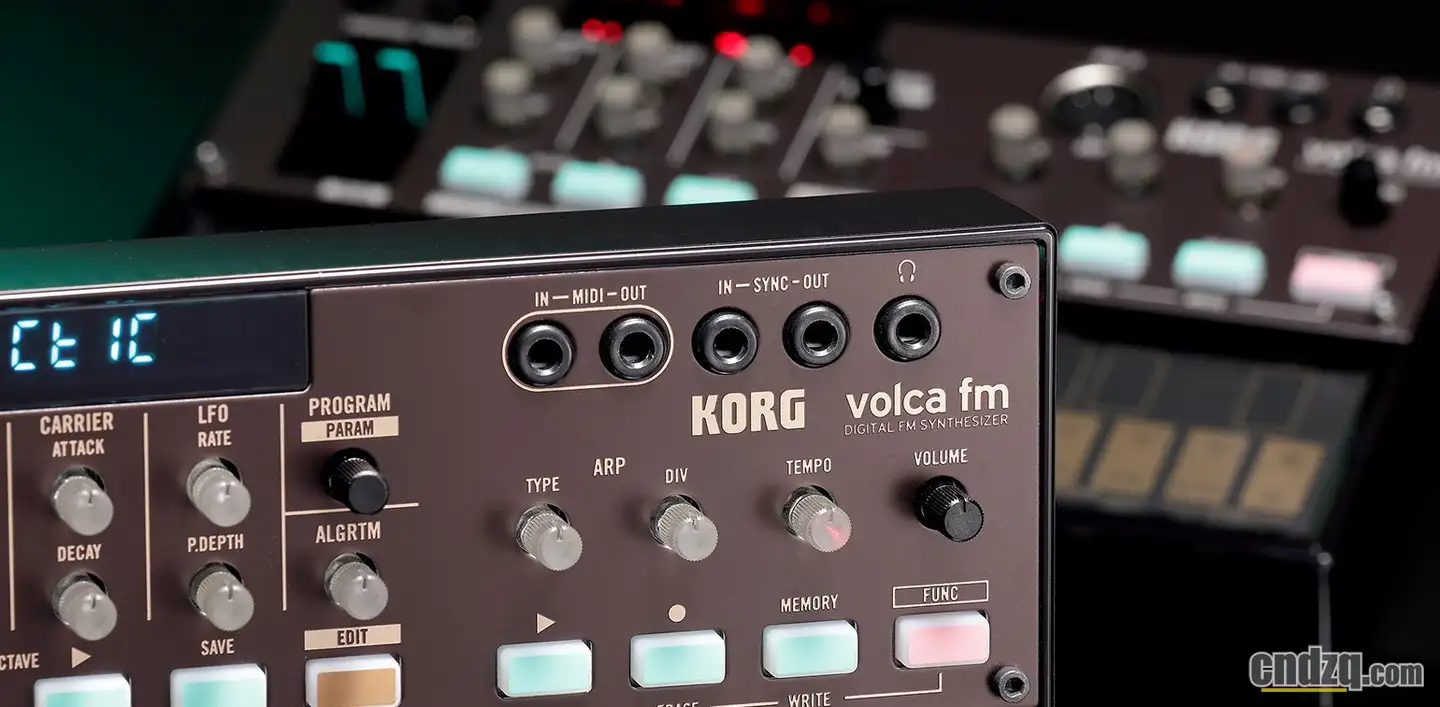 KORG发布第二代volca FM合成器：增加了复音、效果和更多的声音存储- 知乎