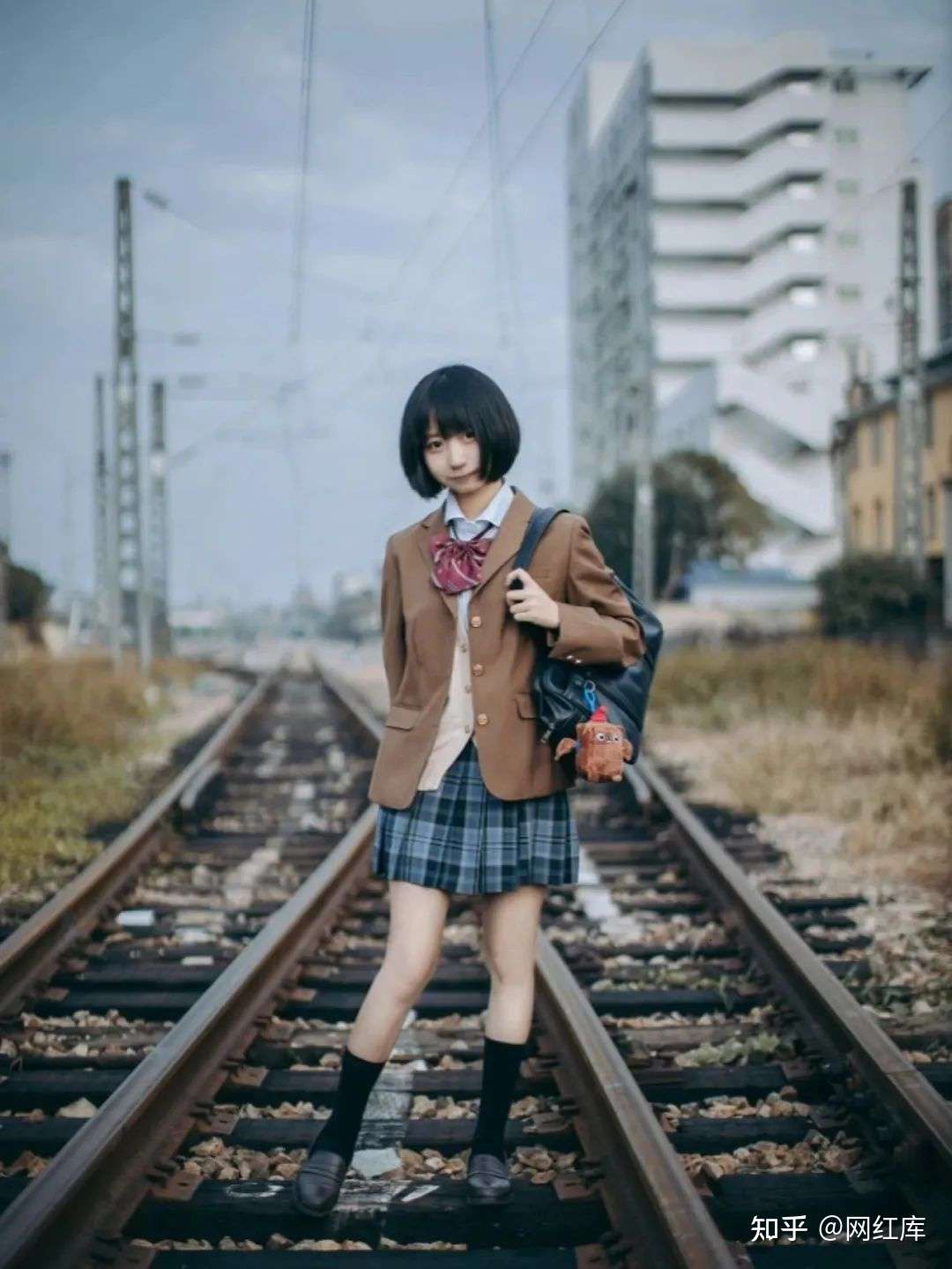 JK制服少女写真 JK uniform girl photo Facebook-第6张