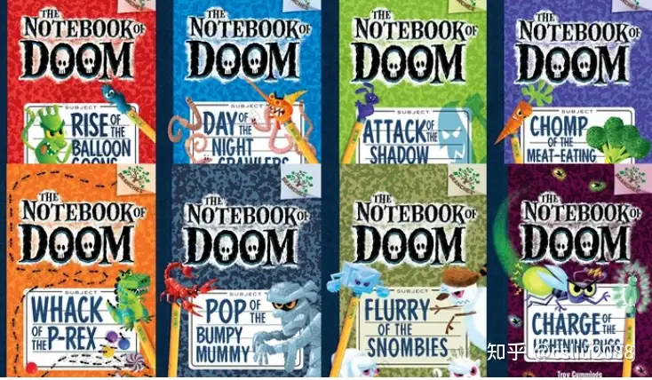 毁灭笔记The Notebook of Doom 英文绘本故事1-8册PDF - 知乎