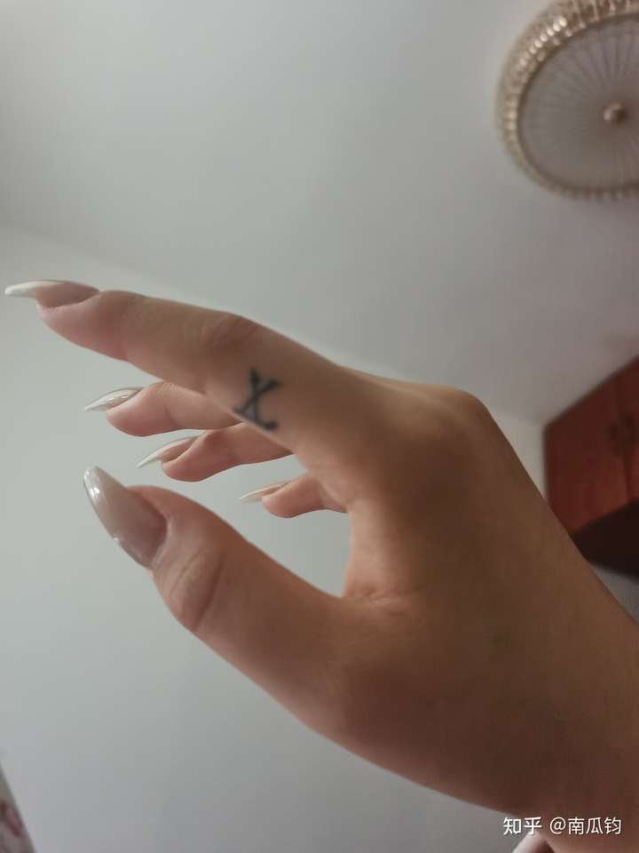 有没有在手上纹过身的?
