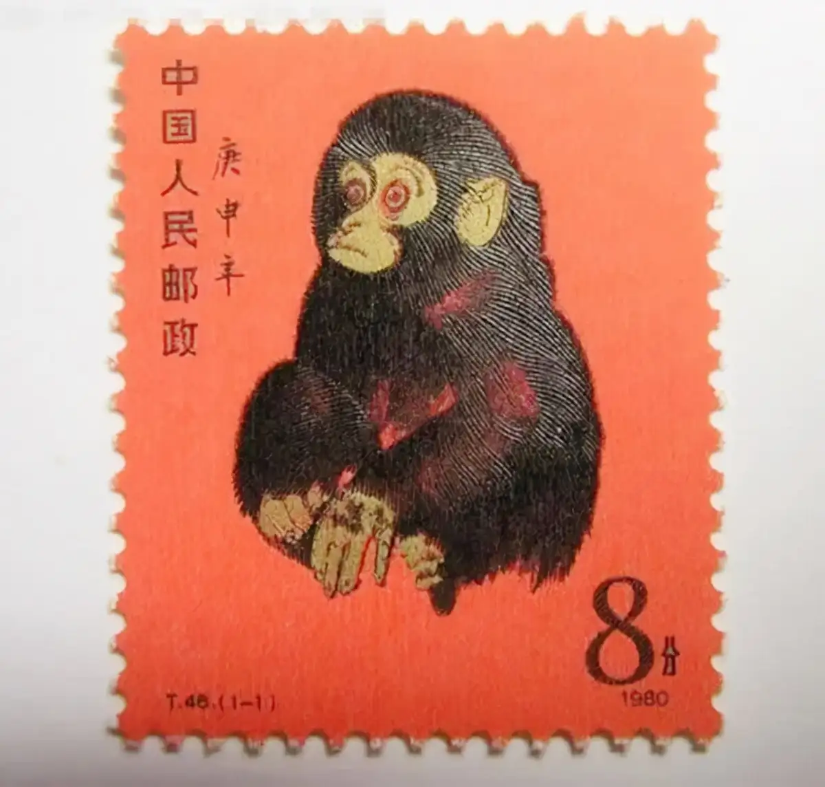 贈る結婚祝い DDC社 中国人民郵政1980年版猴票紀念切手封箱 使用済切手/官製はがき