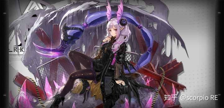 如何评价明日方舟干员夜魔的皮肤光影