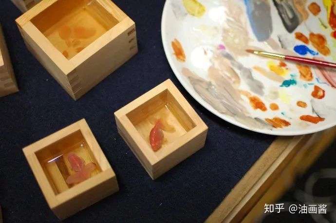 超逼真的树脂金鱼 你相信这是画出来的吗 知乎