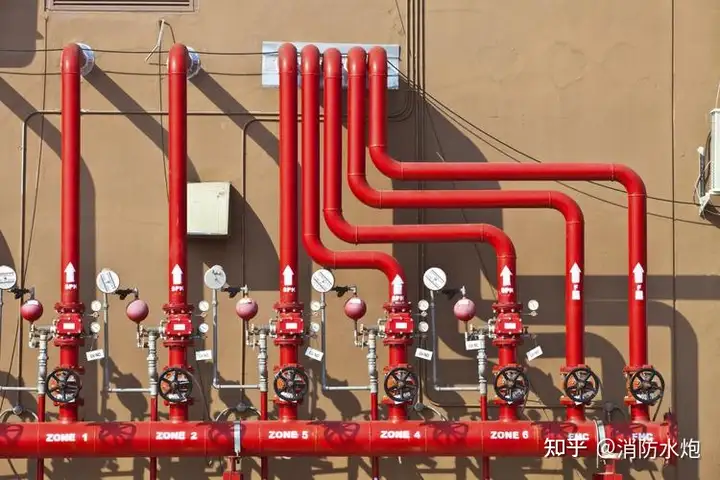 室外消防水炮管网