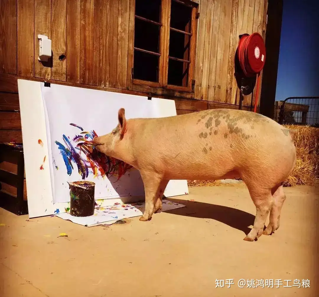 原画】『ドルゴレ・ブガ』（猪 イノシシ パステル画）