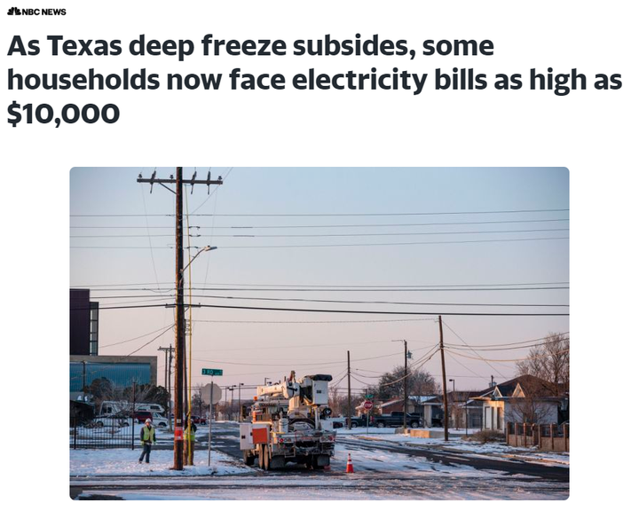 如何看待美国德州断水断电宣布进入重大灾难状态?