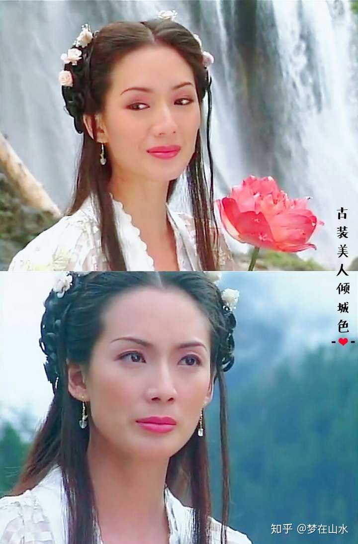 牡丹仙子好美啊! 郭妃丽她出演的白牡丹,这个角色可是让人特别惊艳.