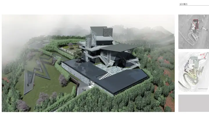 关于酒文化的设计，闪电折线路，镂空框景，酒元素铺装和小品