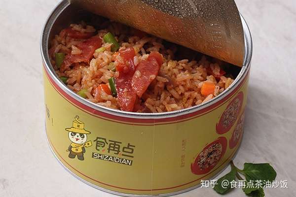 食再点易拉罐茶油炒饭日售500份