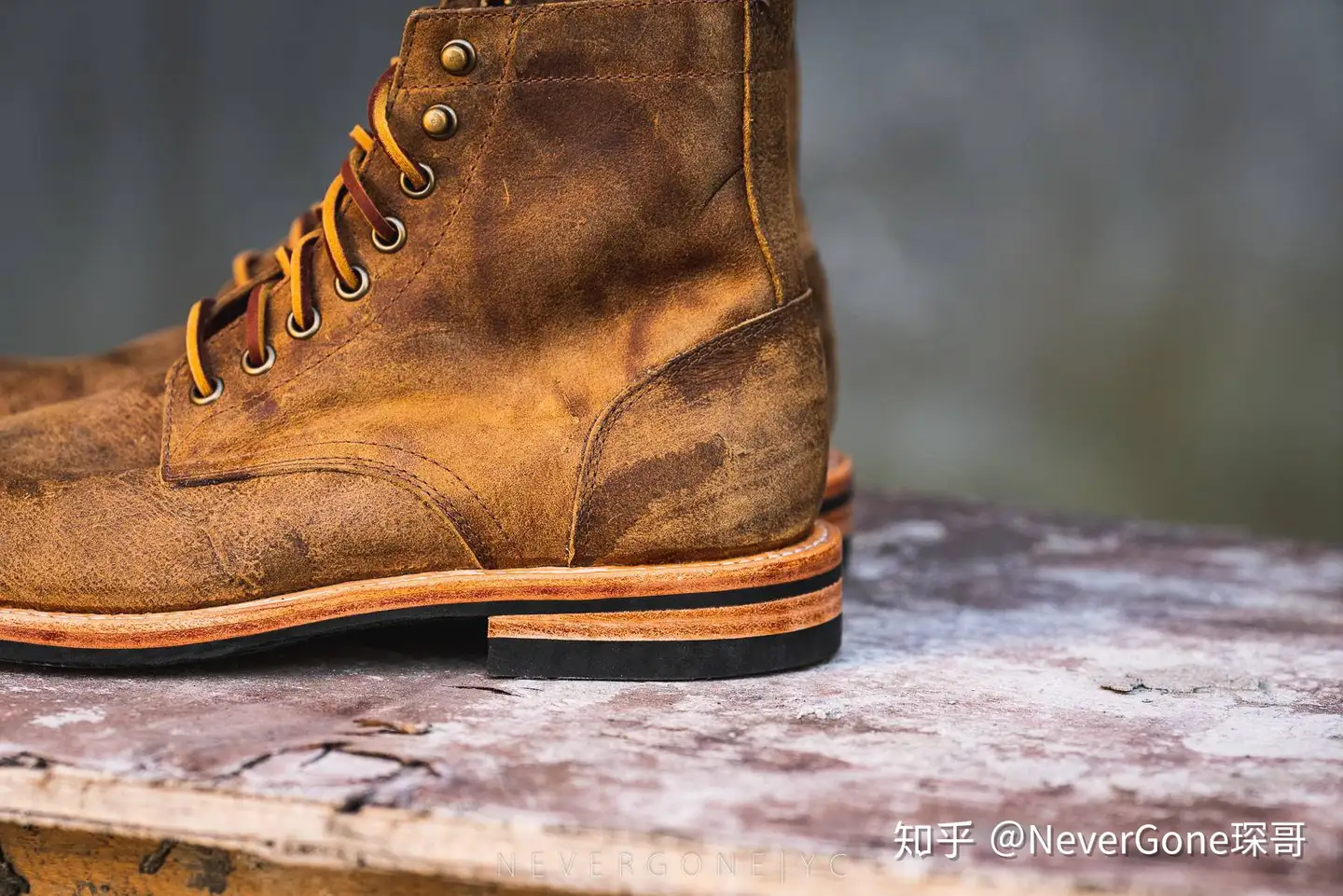 一双快餐工装靴Oak Street Teak Rambler Trench Boot - 知乎