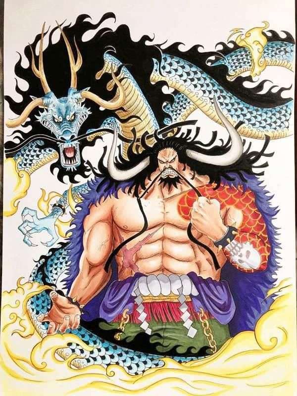 如何看待海贼王最新漫画中凯多鱼鱼果实的曝光