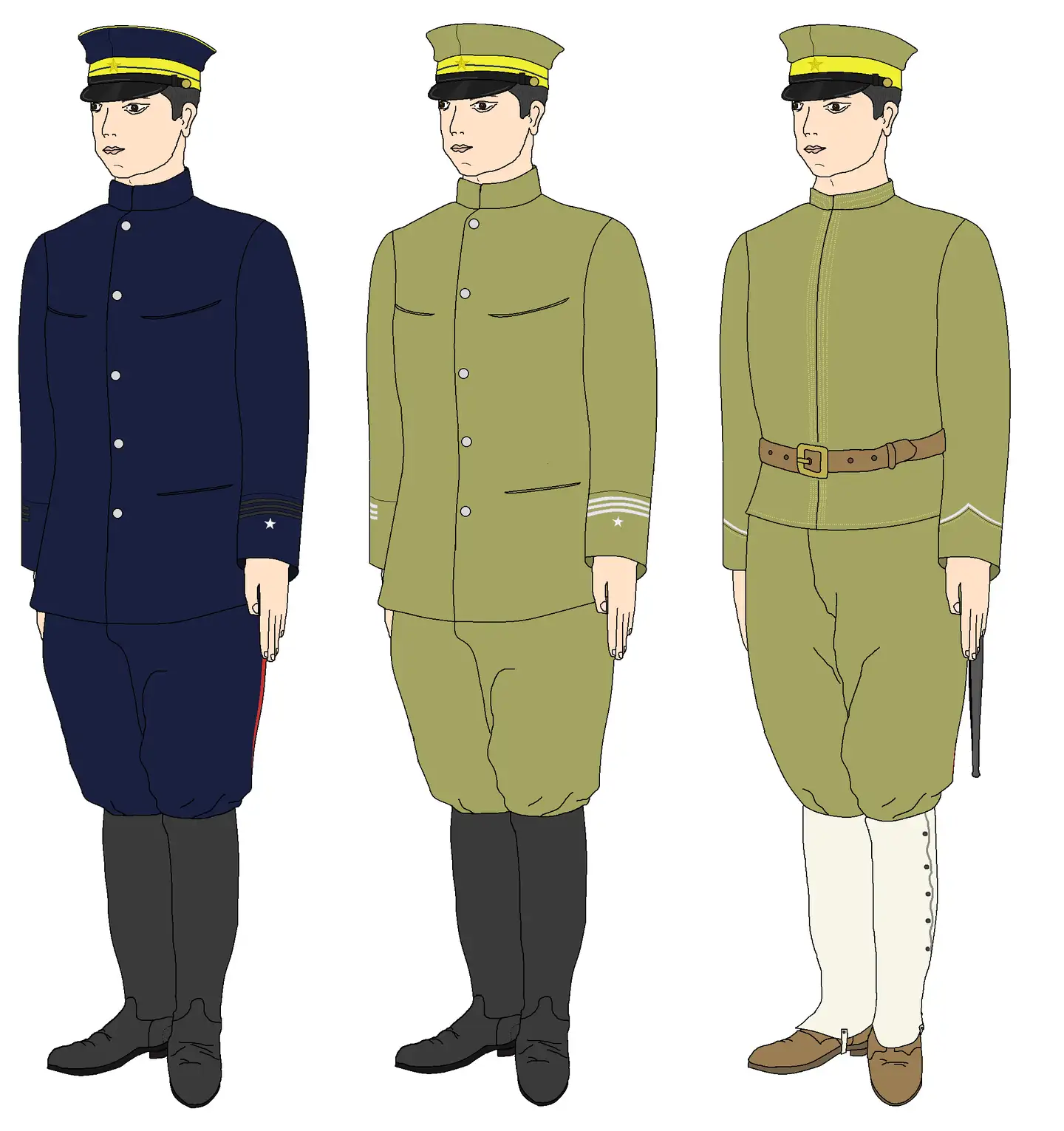 浅谈日俄战争时期日本陆军战时服及混搭规则- 知乎