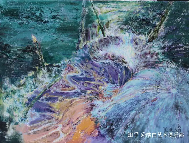 ◇絵画◇「白崎海岸」河井達海氏作 真作/油彩画/風景画/静物画/油絵