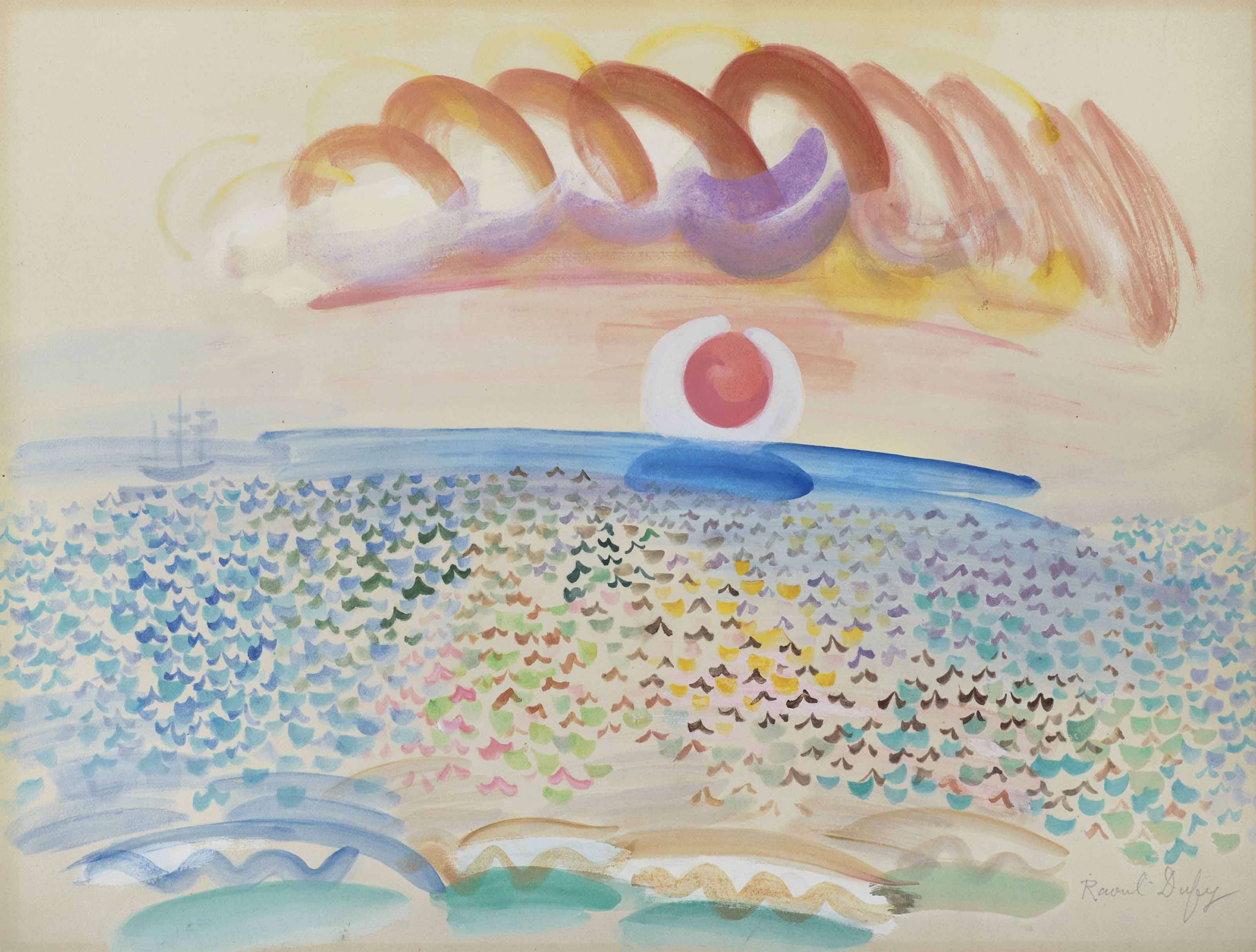 自如降落 的想法: 拉乌尔·杜菲(raoul dufy,1877年6月4日… - 知乎