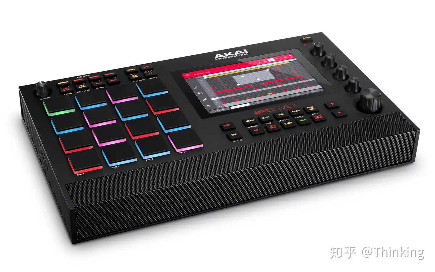 Akai发布内置监听音箱的MPC Live Ⅱ演奏控制器- 知乎