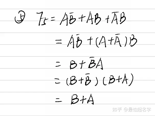 逻辑函数的公式化简- 知乎