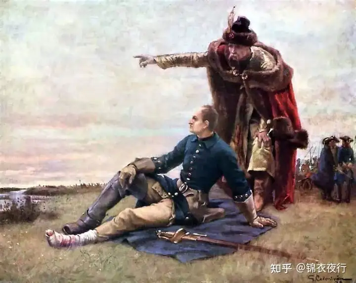 倡导跑步冲锋与白刃至上，卡尔十二为何让骑兵冲锋排成V字横队？