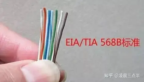 网线中的8根线分别代表什么意思？