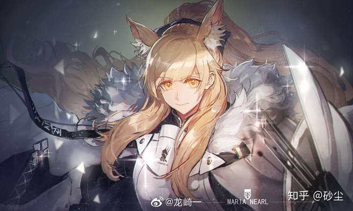 请问有金发琥珀色眼(或金眼)的女生插画吗?